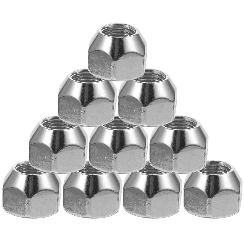 10Pcs 1 2 20 Trailer Lug Nuts For Truck Camper Wheel Tire Accessories - Image 1